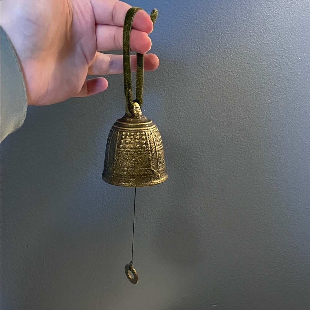 Elegant Gold Bell Decor